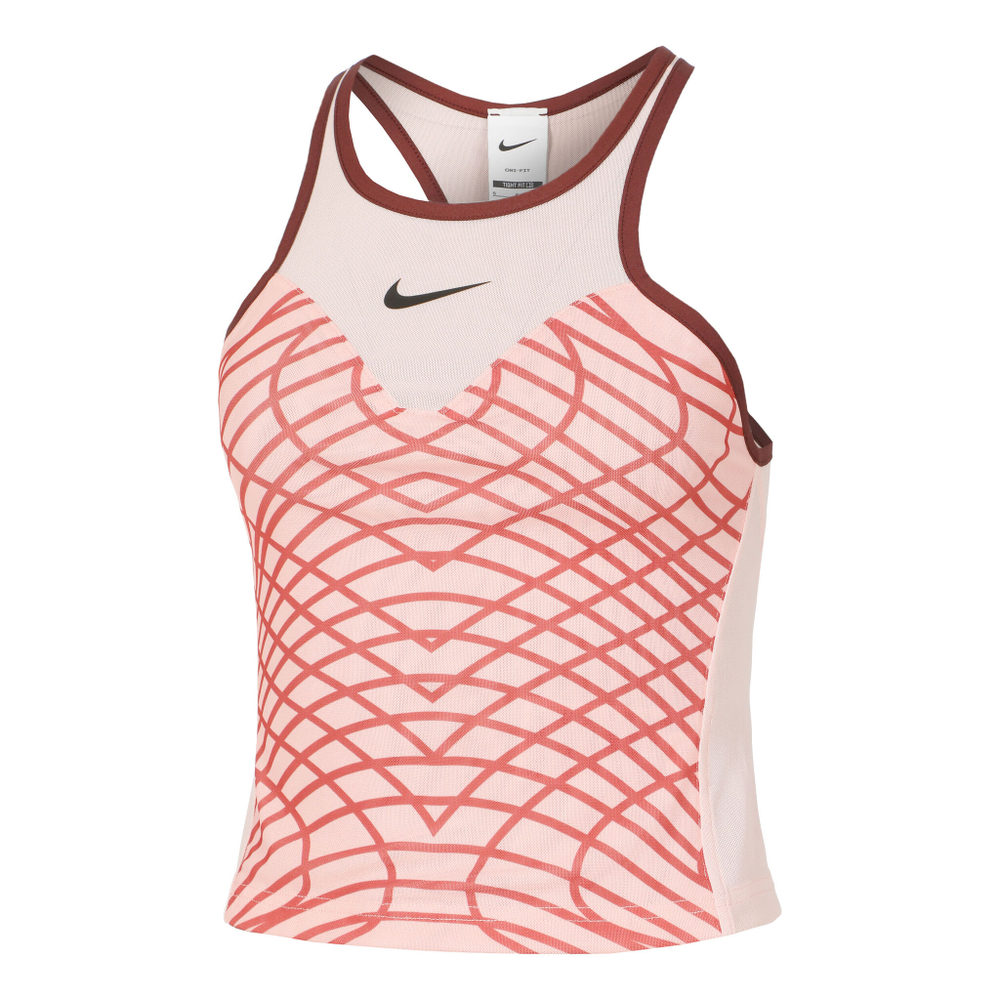 Женская теннисная майка Nike Dri-Fit Court Slam RG Tank Top Women - Pink, Coral