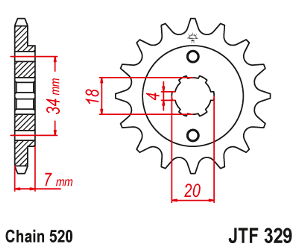 Звезда JTF329.14