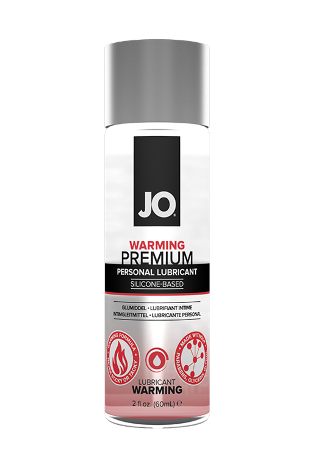 JO Premium Warming Согревающий на силиконовой основе, 60 мл