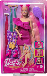 Кукла Барби Фан энд Фэнси | Barbie Fun and Fancy Hair | модная кукла Mattel | 3+