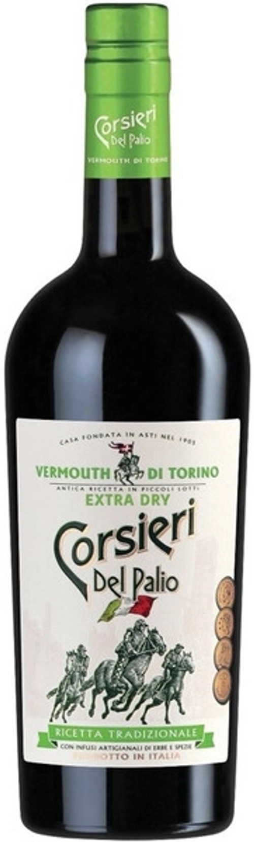 Вермут Corsieri del Palio Extra Dry, 0.75 л