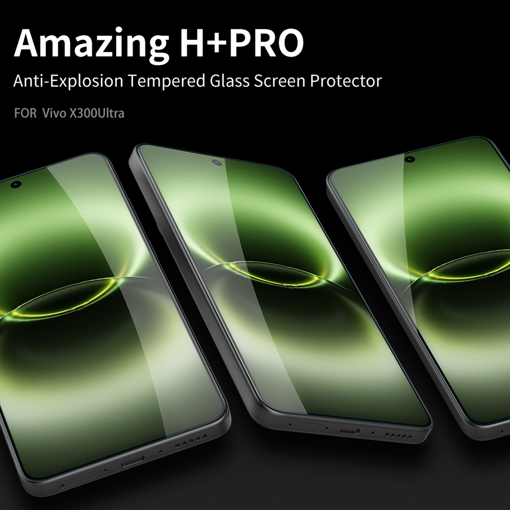 Защитное стекло без рамок на экран для Vivo X300 Ultra, серия H+Pro Anti-Explosion Glass Screen Protector от Nillkin