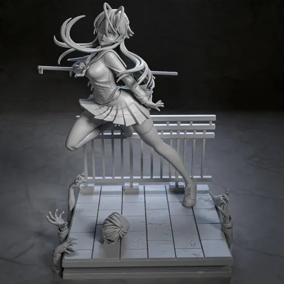 Rei Miyamoto diorama - Highschool of the Dead