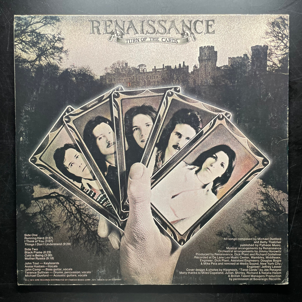 Renaissance ‎– Turn Of The Cards (США 1974г.)