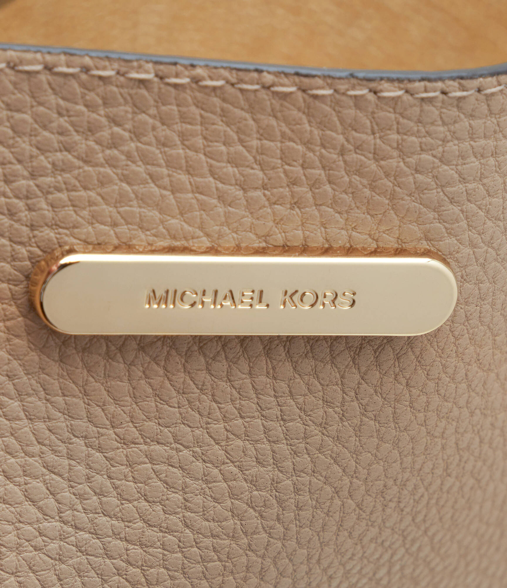 Шопер двухсторонний + поясная сумка Michael Kors - золотой(30H3GZAT4M)