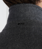Хлопковое пальто 2в1 h hyde bib BOSS BLACK - графитовый(50502250)