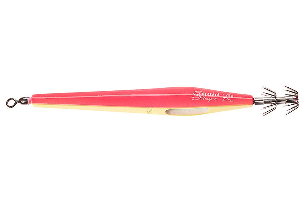 Кальмарница ASARI Squid Stinger Pro 125гр #Fluo Red_Lumo glow