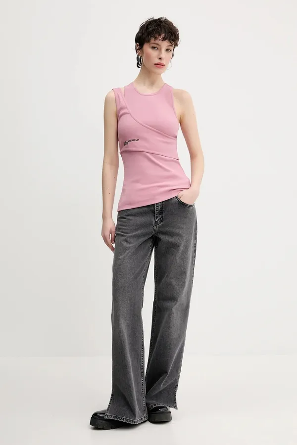 Джинсы RELAXED женские KARL LAGERFELD JEANS