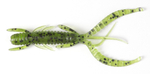Виброхвосты съедобные Lucky John Pro Series HOGY SHRIMP 2.2" (56мм/10шт)