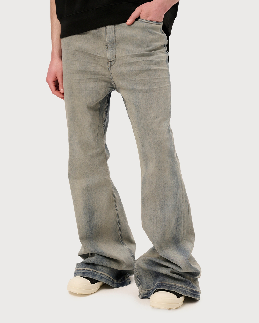 RICK OWENS DRKSHDW ДЖИНСЫ BOLAN BOOTCUT