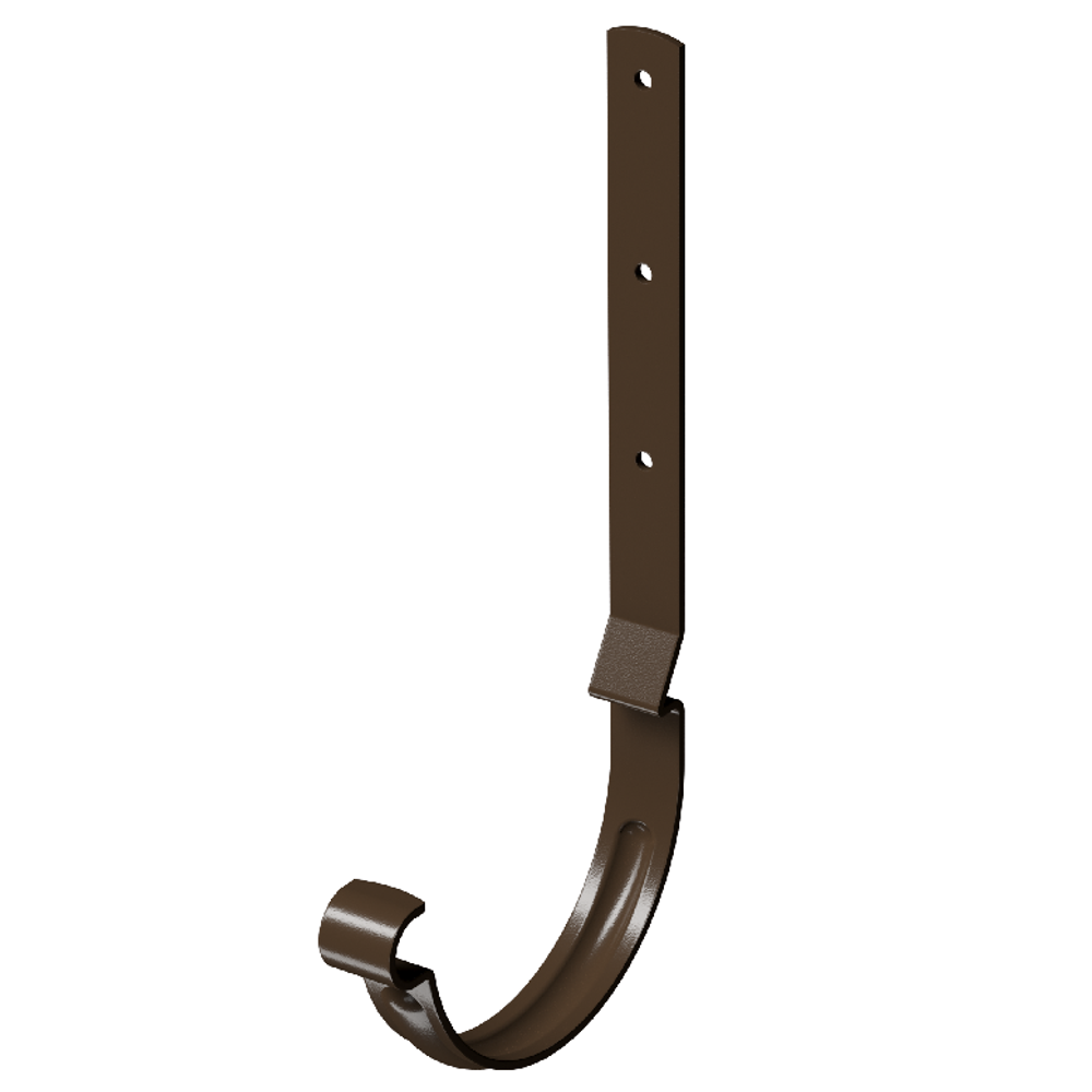 Docke STAL PREMIUM Карнизный крюк длинный D125 (Каштан 8017)