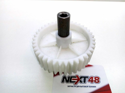 Шестерня мясорубки MOULINEX  в шнек HV8 D82, d16, H72, h22, 46 зубьев