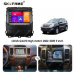 Магнитола для Lexus GX470 J120, Toyota Land Cruiser Prado 120 (климат на большом экране) - Kuberg SF-9696-2 Android 10, 4G SIM-слот