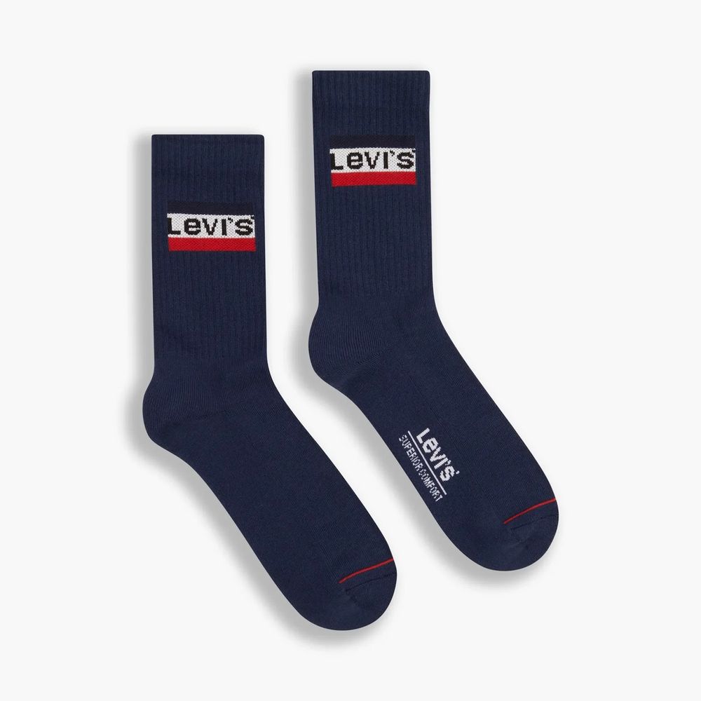 Носки ( набор 2 шт. ) LEVI'S Regular Cut Sprtwr Logo 2P