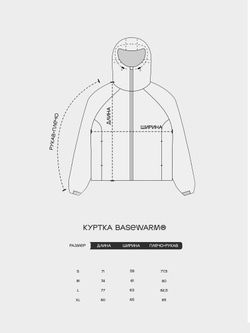 Куртка MLTV BaseWarm Рип-стоп Серый