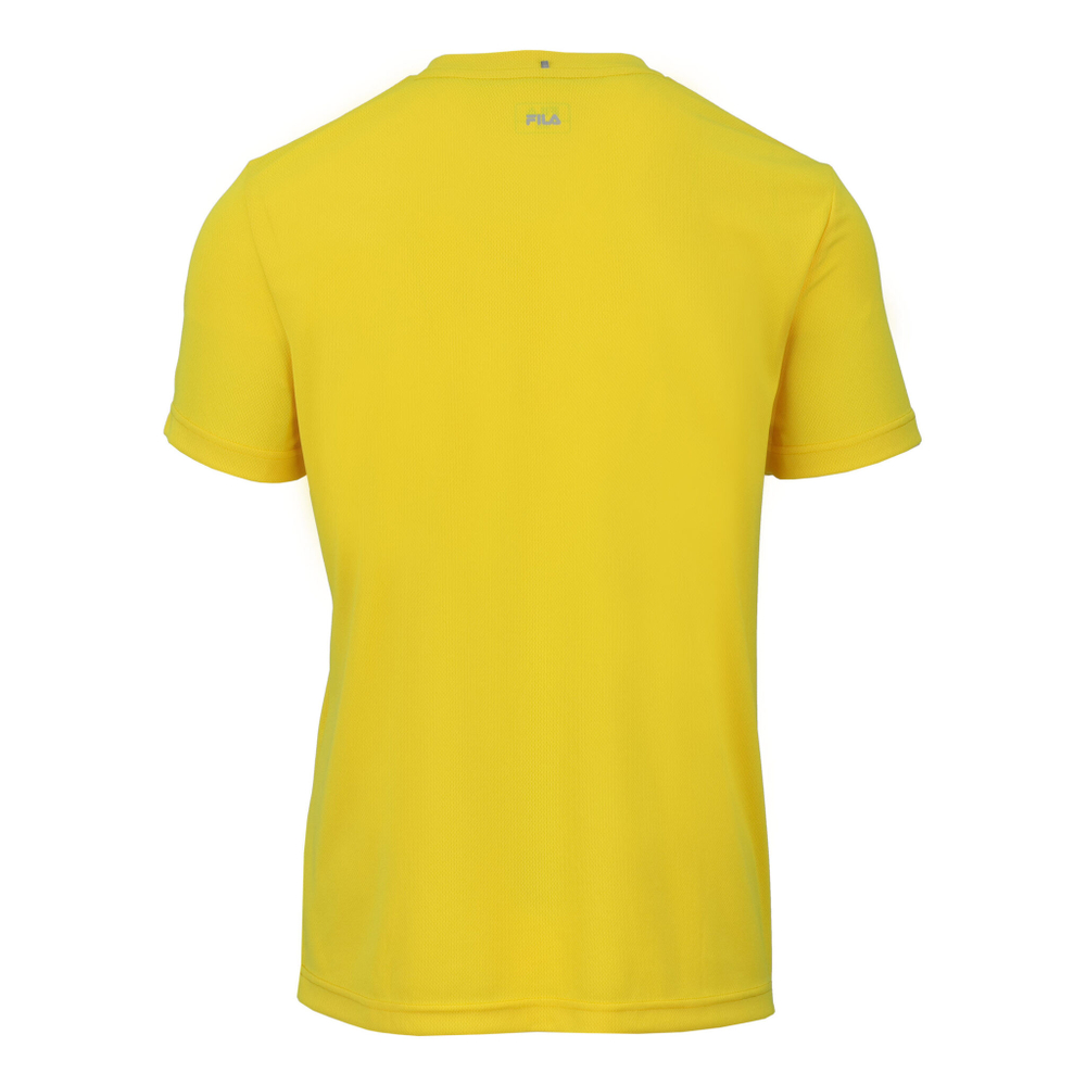 Мужское теннисное поло Fila Dani T-Shirt Men - Yellow
