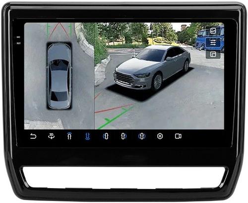 Магнитола для Mitsubishi ASX 2020+ (ШГУ 8", рамка тип 2) - FarCar BX9-360-7264R9 монитор 9.5" 2K QLED на Android 13, Быстрая, CarPlay, 4G SIM-слот, 4 камеры в комплекте