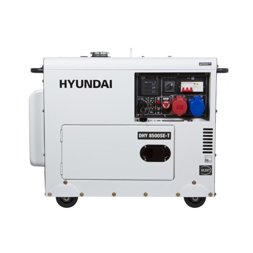 Дизельный генератор Hyundai DHY 8500-SE-T - [6.5 кВт / 220V-380V] эл. старт