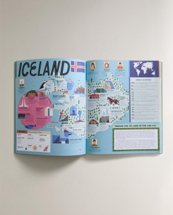 50 Maps of the World. Детский познавательный атлас (на английском языке) Zara Home, фото 6