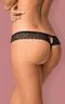 Shibu crotchless thong
