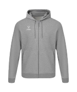 Худи на молнии ESSENTIAL Cotton FZ Hoodie, серый меланж, детский