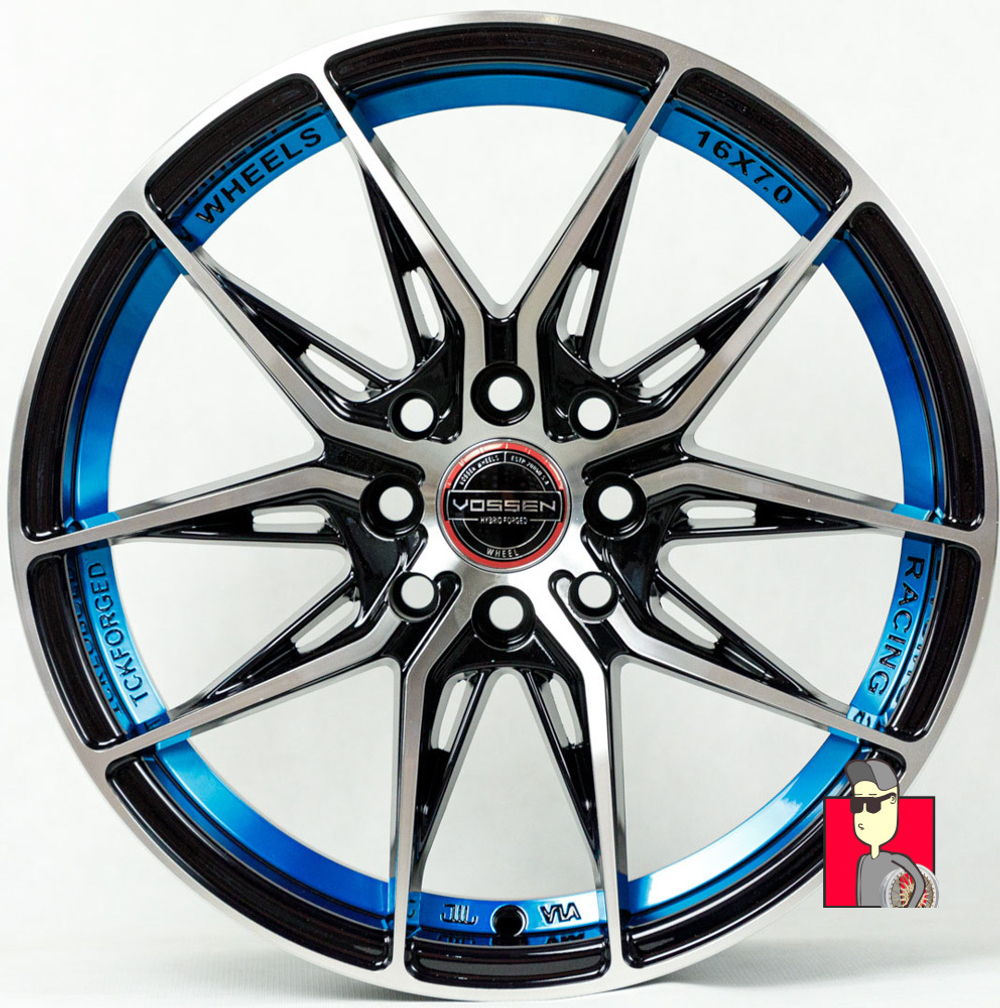 Комплект дисков Vossen 8809 16x7 et38 4x100/4x114.3