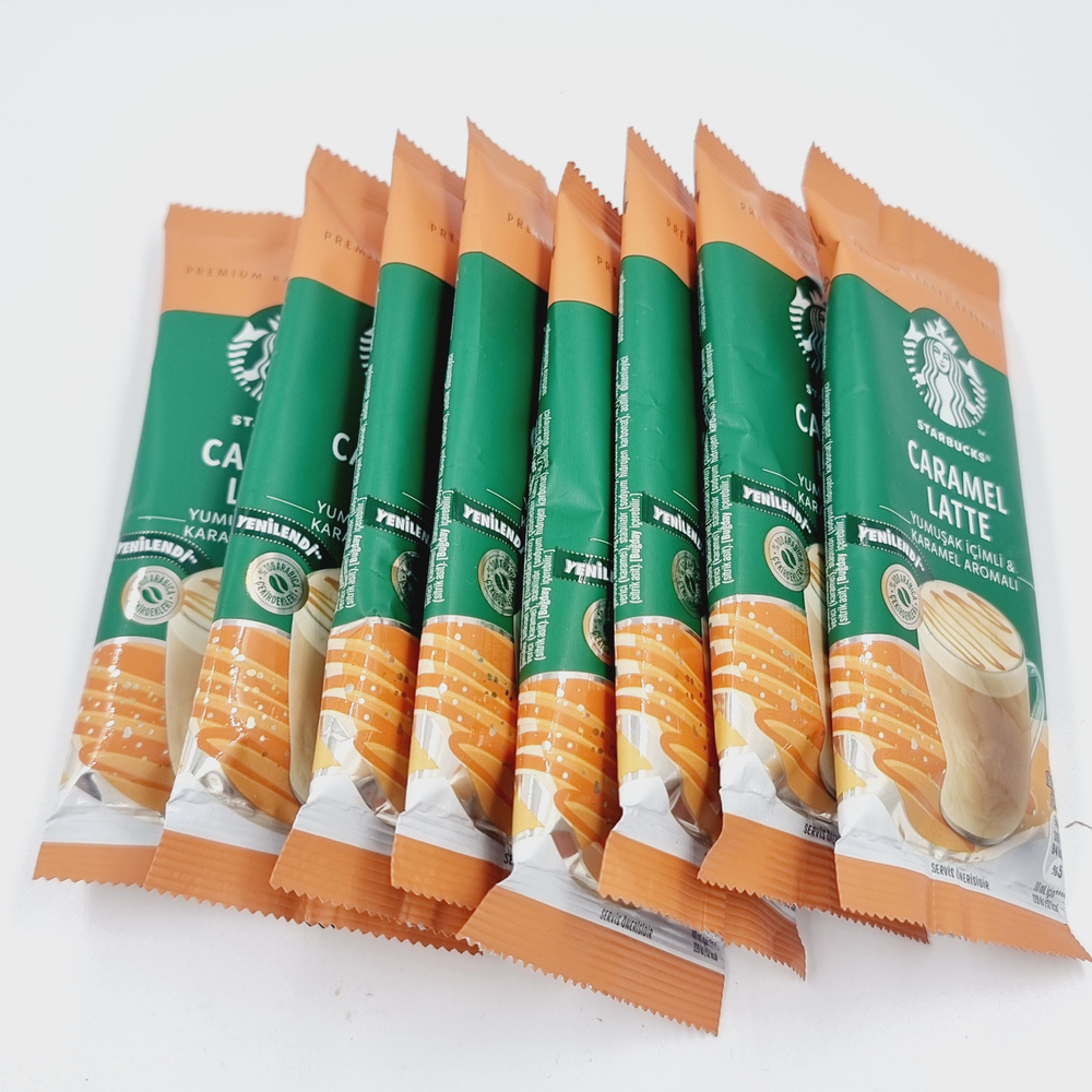 Кофе растворимый Starbucks Premium Caramel Latte 184 г (8x23 г)