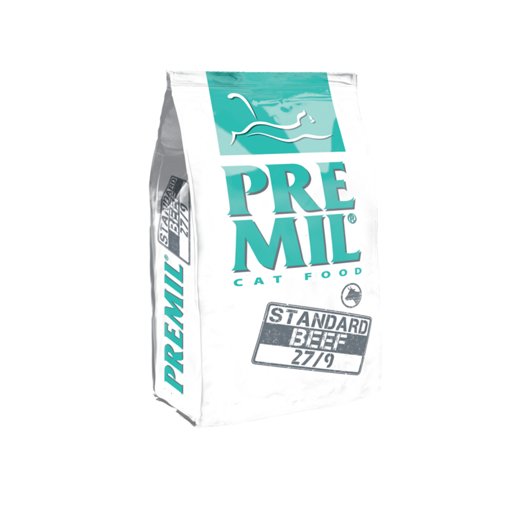 Premil Корм для кошек Standard Говядина Govedina/Beef 0,4 кг, блок 40шт.