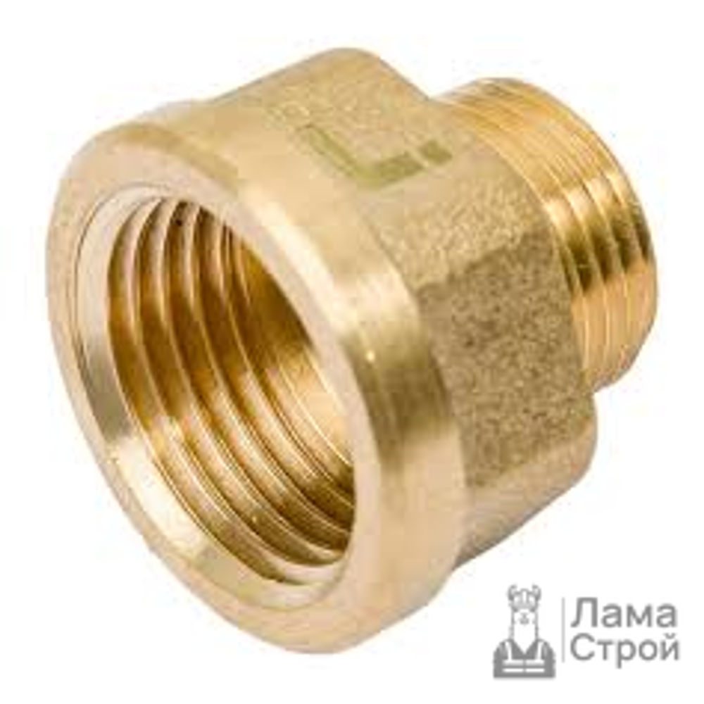 Переходник латунь вн нар 3/4-1/2