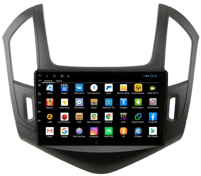 Магнитола для Chevrolet Cruze 2012-2015 - Parafar PF261XHD на Android 13, CarPlay, 4G SIM-слот