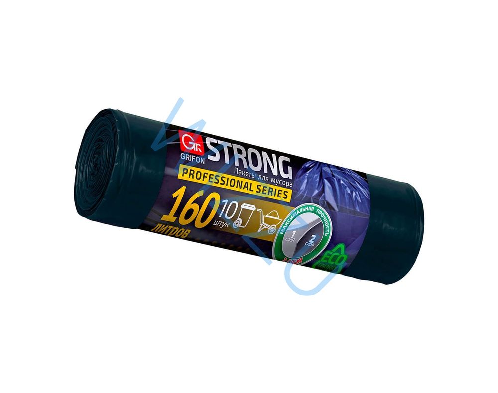 GRIFON Пакеты для мусора 160л.  101-092
