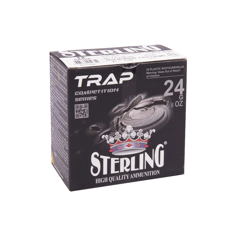 Патрон 12/70 STERLING TRAP №7,5 24 гр.