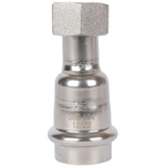 ROMMER Переходник с накидкой гайкой 22x1/2" из нержавеющей стали прессовой