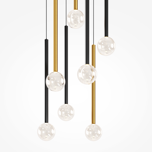 Подвесной светодиодный светильник Maytoni Bubble dream MOD383PL-L20BBS3K