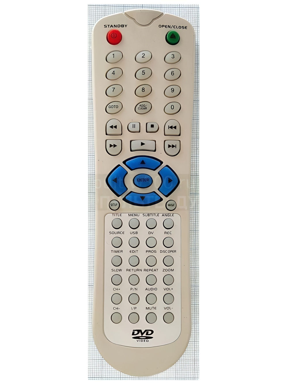 Пульт SITRONICS DVD DV4311 Akai (DVD)