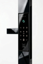Комплект BRIDGE Арт. 70×30 СТЕКЛО MYLOCK ML-08, L-1800 — система доступа для узкопрофильных дверей под ключ