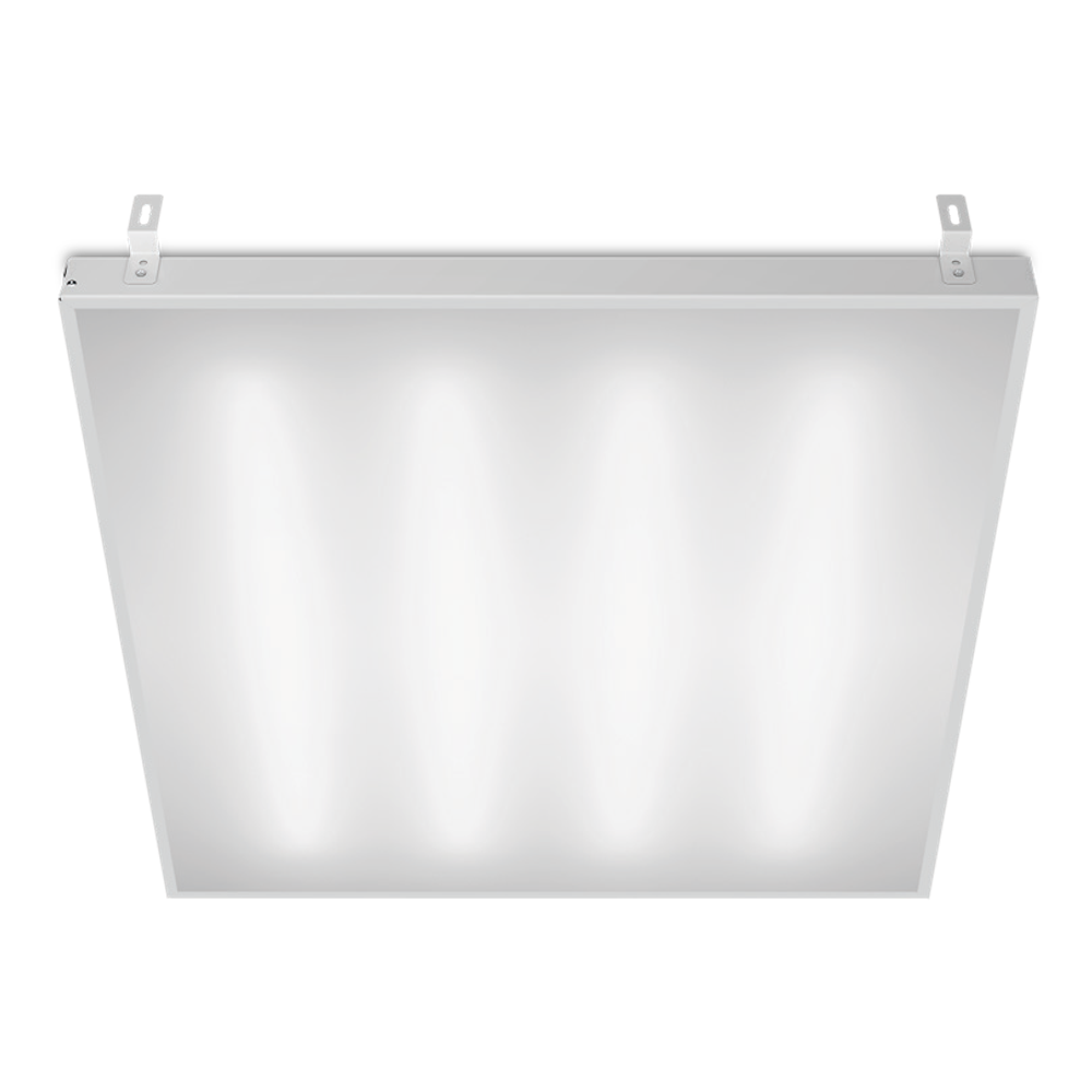 Светильник LED ДВО Грильято VS222 36W-4300Lm 6000К Опал IP40 с БАП 1ч 588х588х40мм VS