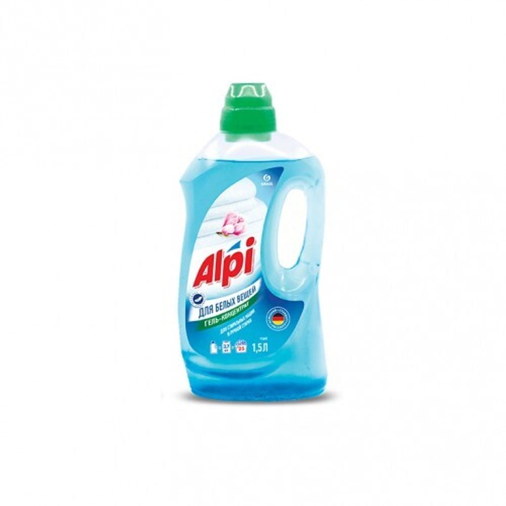GraSS Гель для стирки белого белья ALPI white gel 1,5л