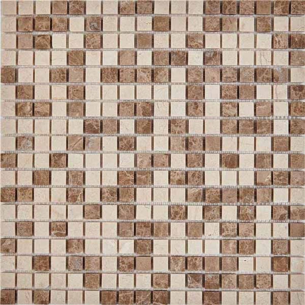 Мозаика PIX275 из мрамора (15x15)