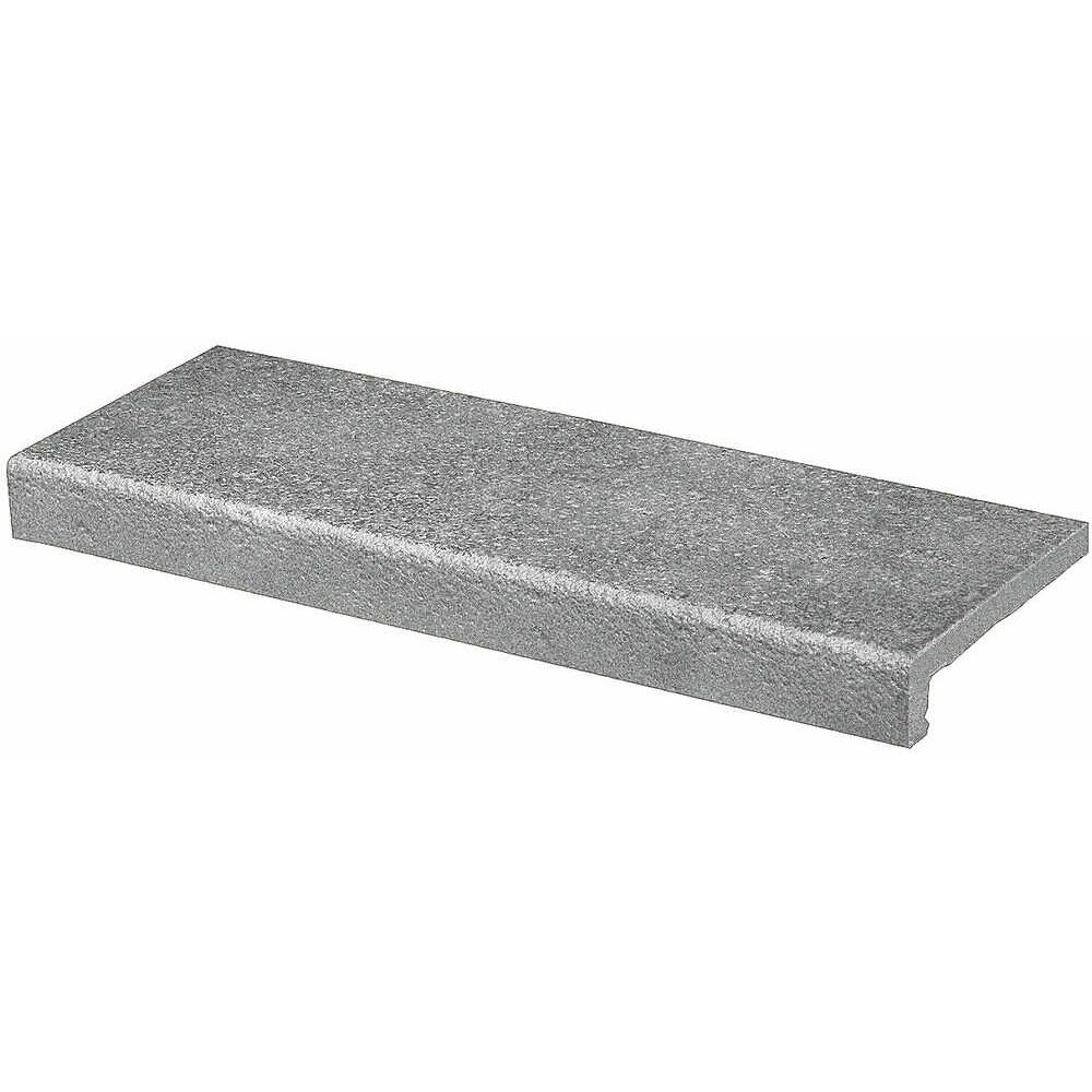 Exagres - Vega Gris - ступень прямой угол, C1/R9, 330x120x30 мм