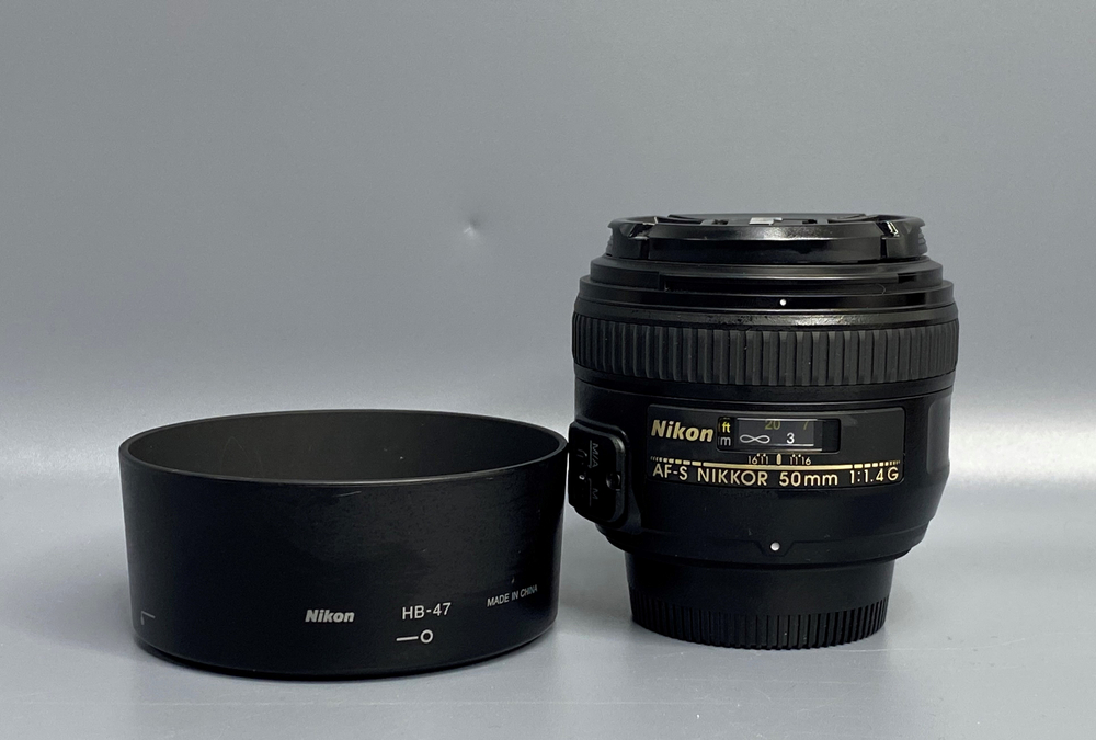 Nikon AF-S NIKKOR 50mm f/1.4G — налёт на линзе