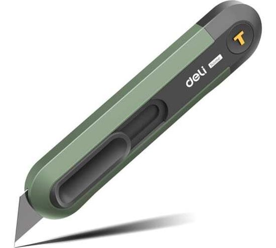 Нож технический Home Series Green Deli HT4008L Т-обр лезв с мех.автом возврата