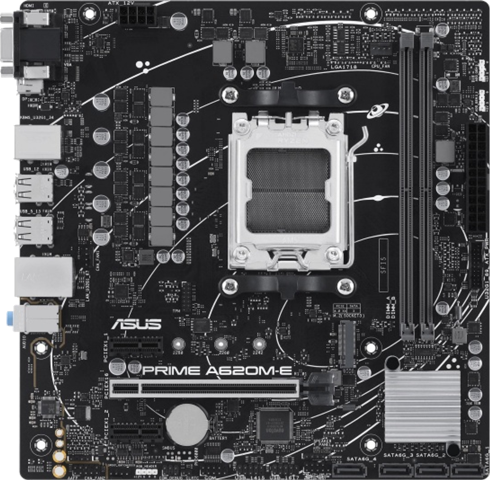 Материнская плата ASUS PRIME A620M-E-CSM