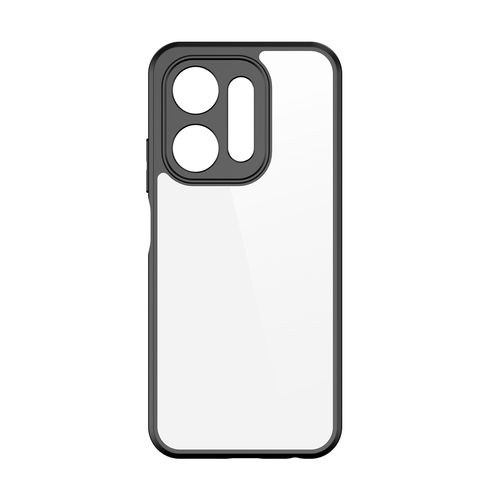 Чехол прозрачный с черными рамками для Xiaomi Redmi 17C 5G, серия Aimo Series Case от Dux Ducis