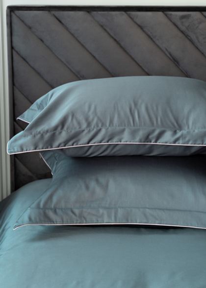 Наволочки 2шт 70x70 Garda Decor зеленые 107TD-D25G2-NAV ZEL