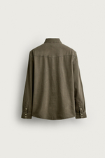 ДЖИНСОВАЯ РУБАШКА REGULAR FIT — ZARA · 6987/370