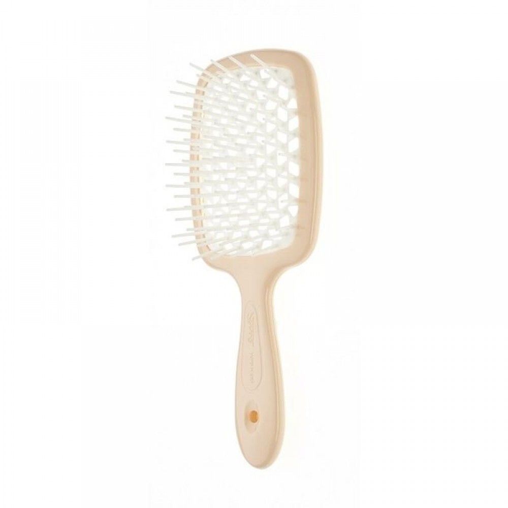 Расческа для волос JANEKE SuperBrush The Original Нюд/персик-белая