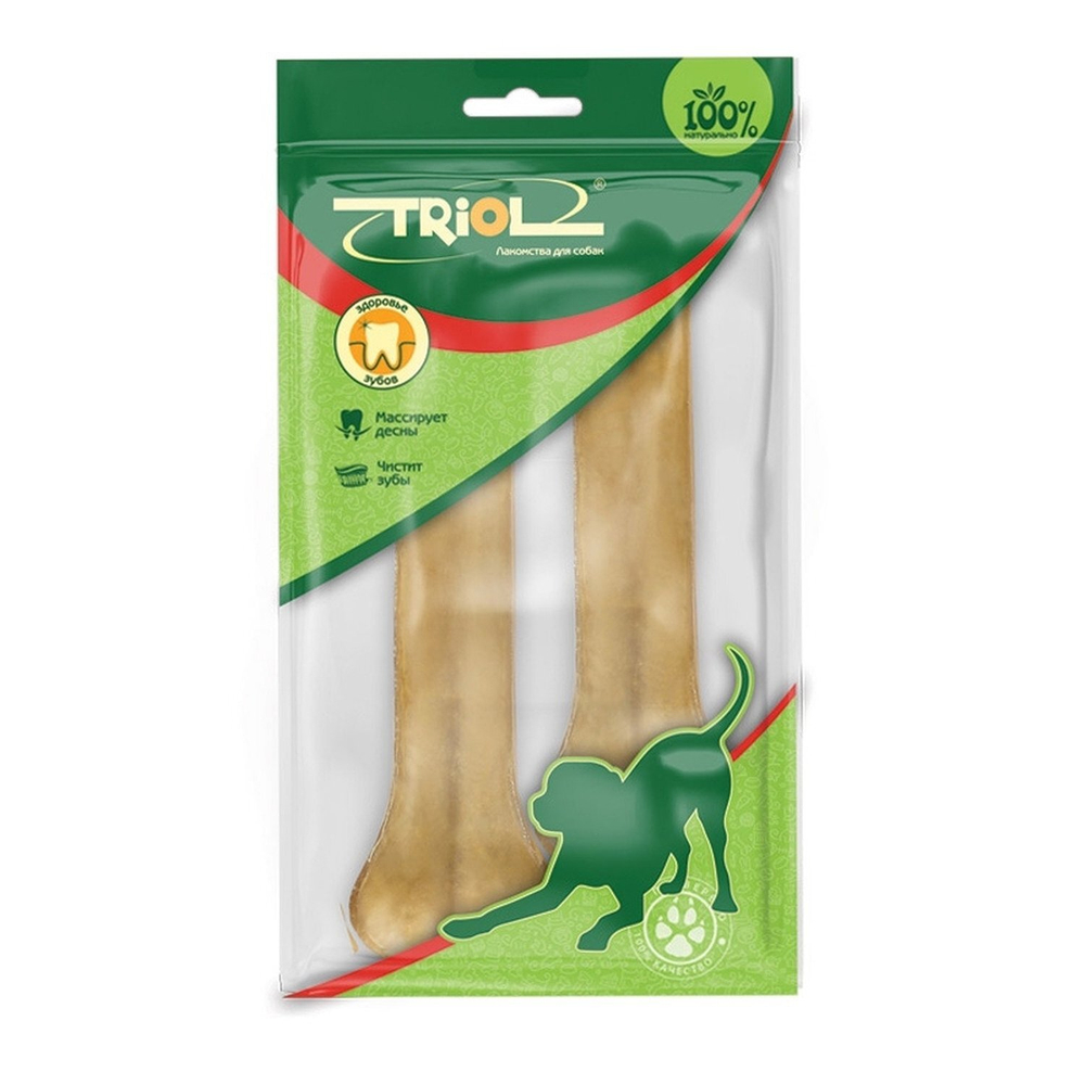 Лакомство для собак Triol Кость из жил, 25см, 200-210г