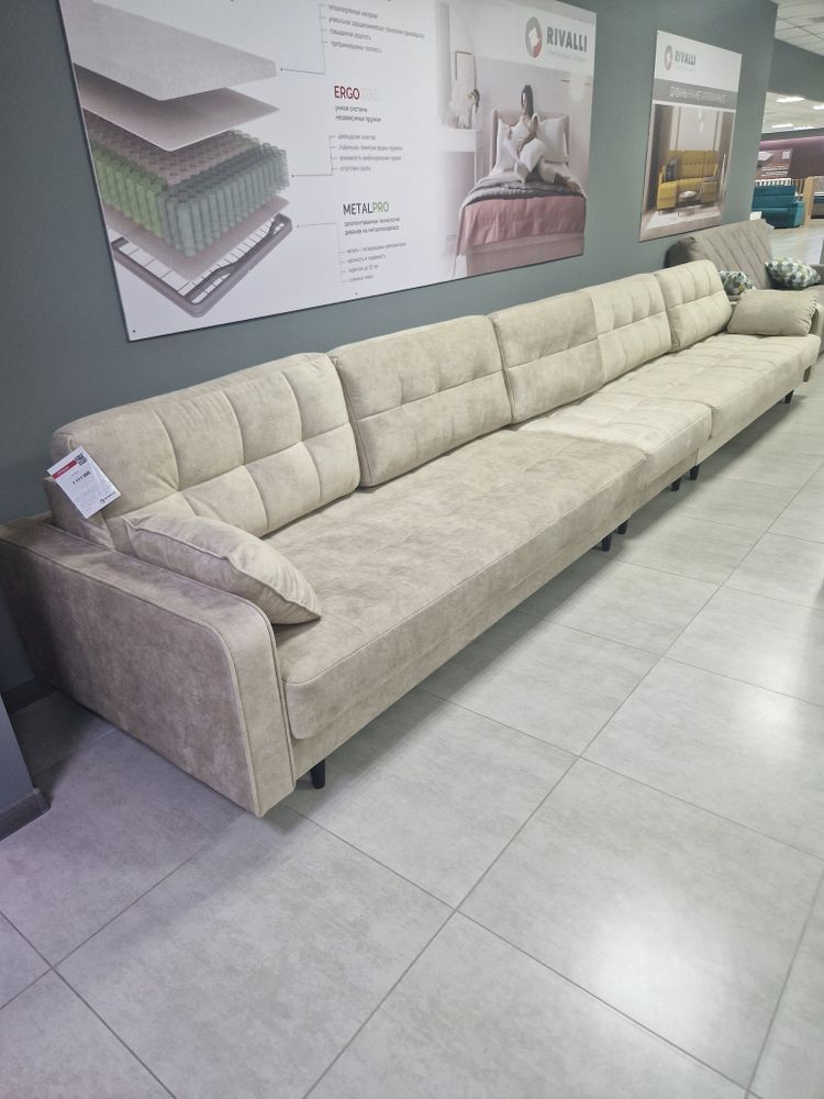 Орлеан 2000 + крес.секция 800 + Орлеан 2000 Kleo beige (К), ВариантКроя1, <Р> / Орлеан 2000 + крес.секция 800 + Орлеан 2000 Kleo beige (К), ВариантКроя1, <Р> /