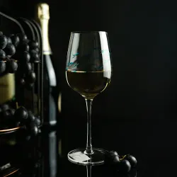 Бокал для вина 430 мл "Abyss" декор d 8,3/6,6 см h22 см P.L. - BarWare [6]